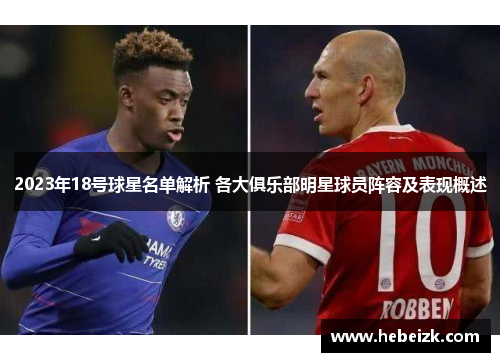 2023年18号球星名单解析 各大俱乐部明星球员阵容及表现概述